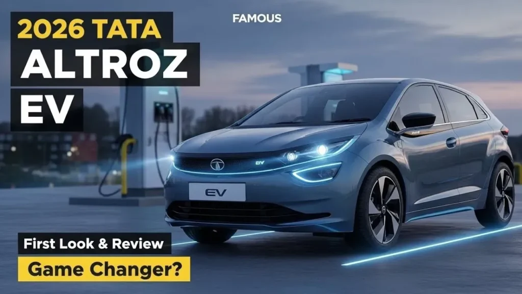 Tata Altroz EV 2026 बनी मिडिल क्लास की सबसे किफायती प्रीमियम Electric Car, ₹9,999 EMI और 450km रेंज ने बढ़ाया क्रेज