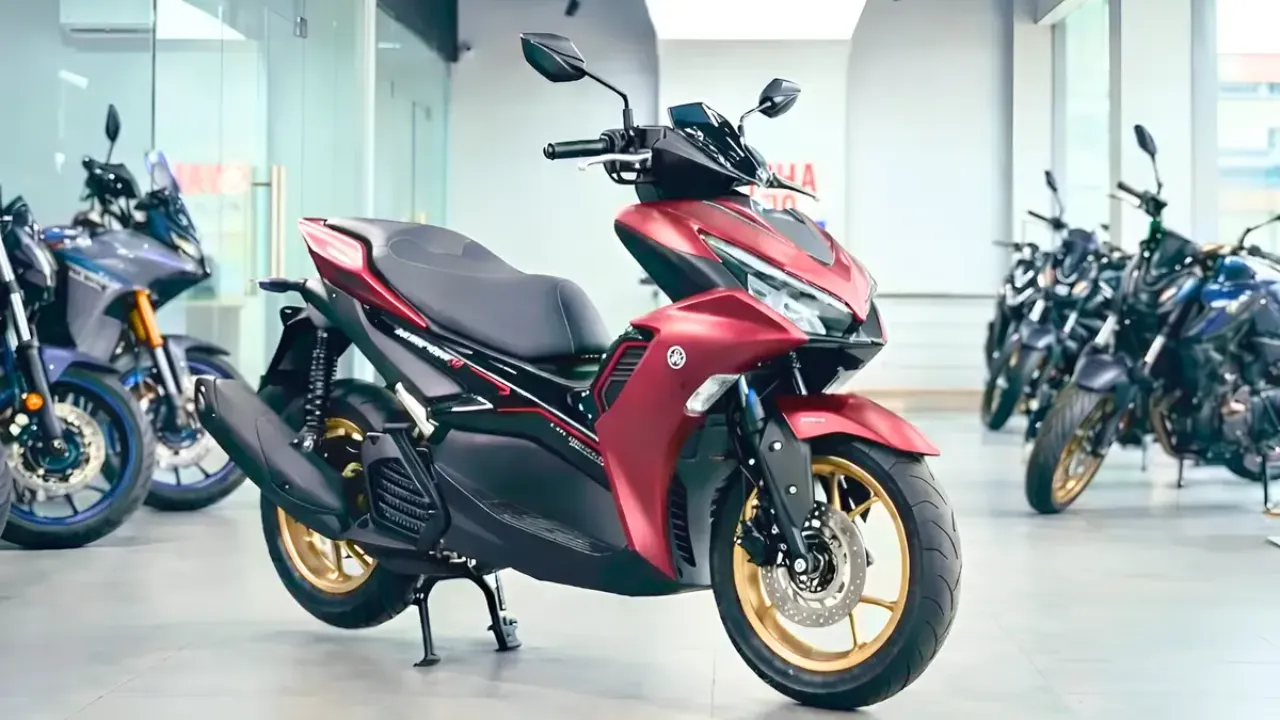 Yamaha Aerox 155 Scooter: स्टाइलिश डिजाइन, 155cc इंजन और किफायती EMI में दमदार परफॉर्मेंस