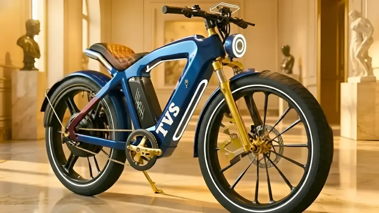 TVS Electric Cycle 2026: स्टाइलिश लुक और 120Km रेंज वाली नई ई-साइकिल