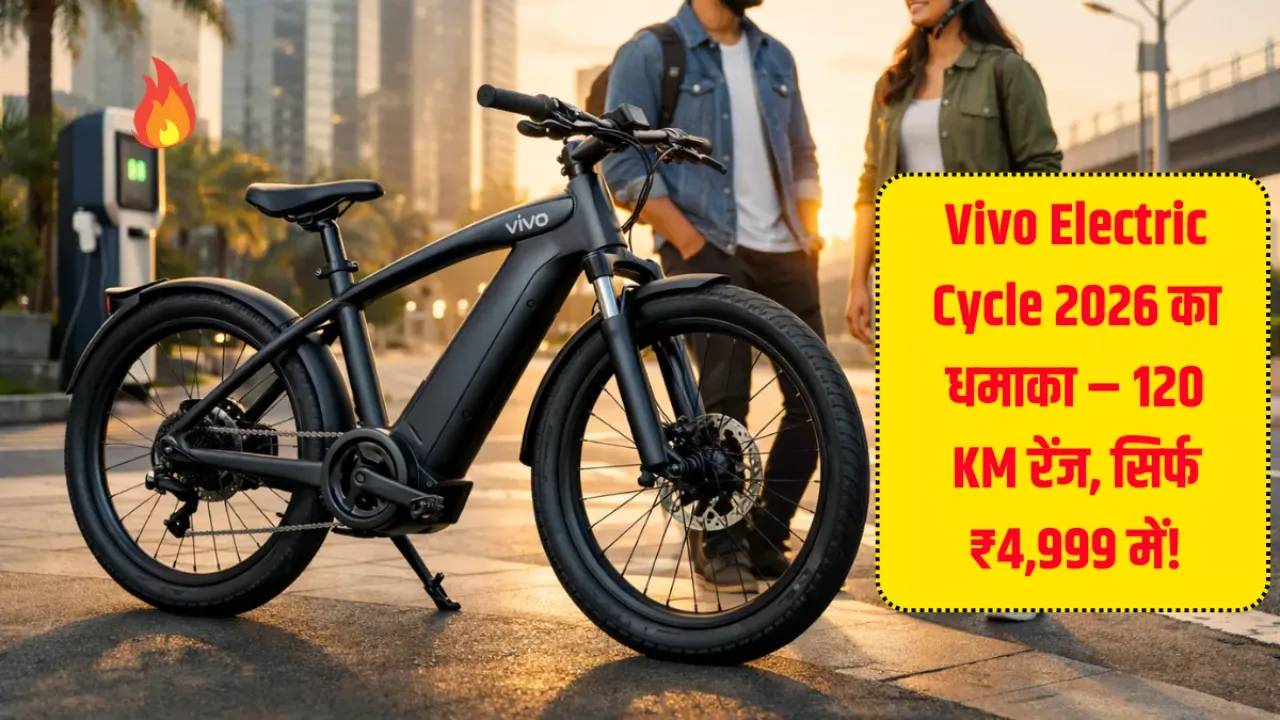 Vivo की Electric Cycle 2026: कम कीमत में लंबी रेंज, क्या सच में गेम-चेंजर?