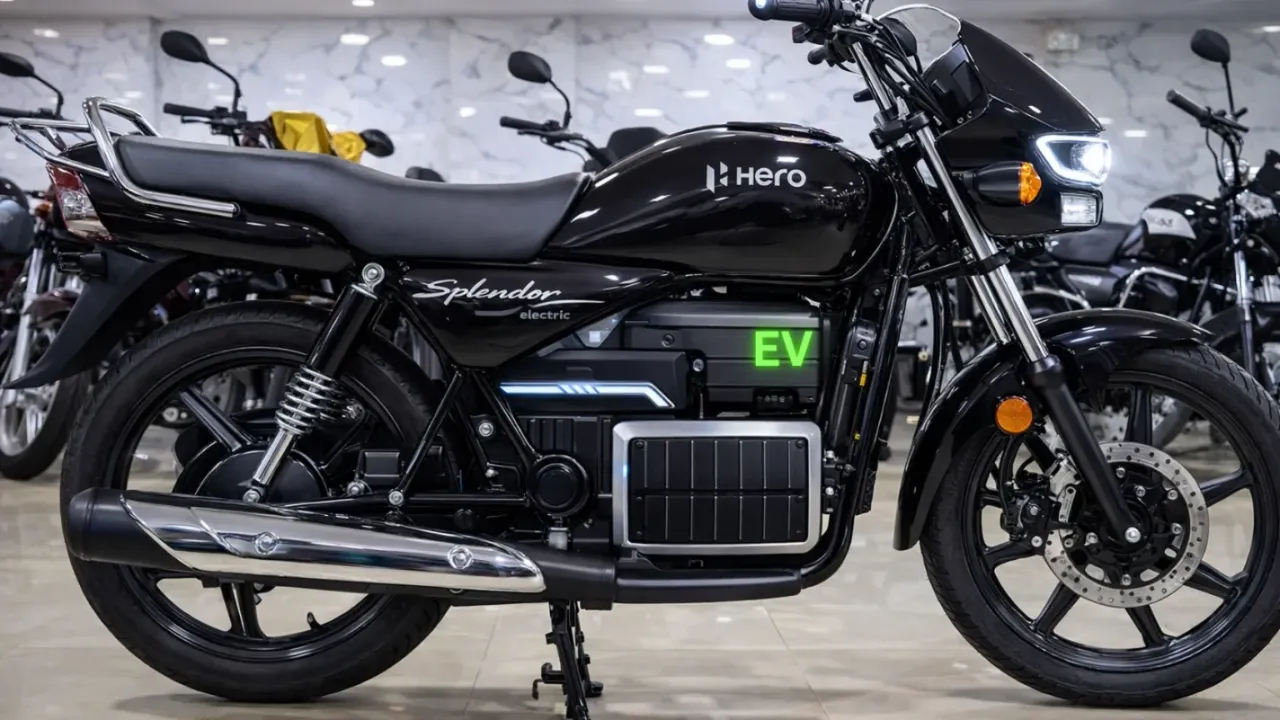 Hero Splendor Electric 2026 Launched: 260Km Range, 90Km/h Top Speed at ₹1.10 Lakh