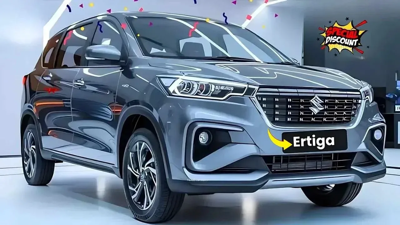 2026 Maruti Suzuki Ertiga Unveiled: Smart Hybrid, 32km/l Mileage, 7-Seater MPV at ₹3.64 Lakh
