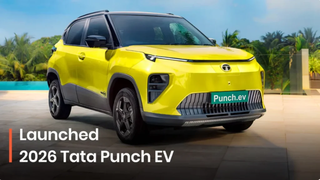 Tata Punch EV Facelift With More Range Launched, Prices Start From Rs 6.49 Lakh With BaaS Pricing