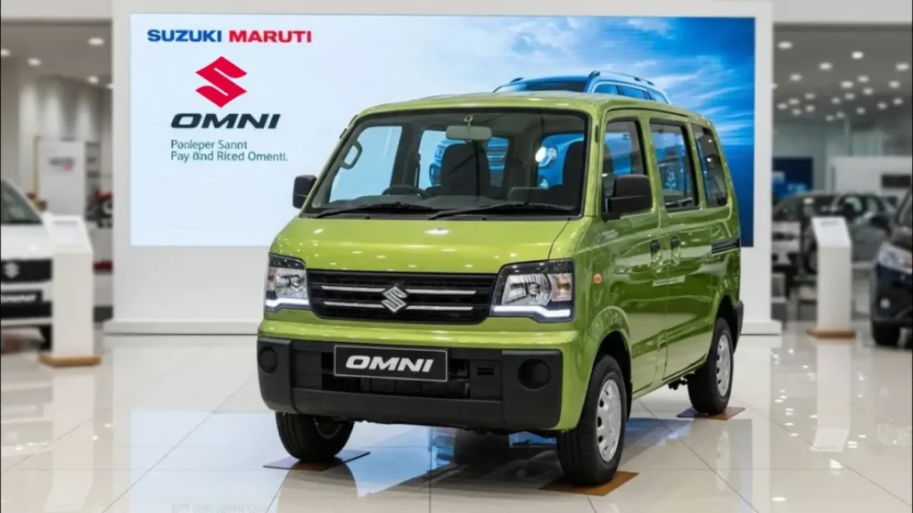 Maruti Suzuki Omni 2026 Launched – Practical Van Design, Spacious Cabin & Modern Features