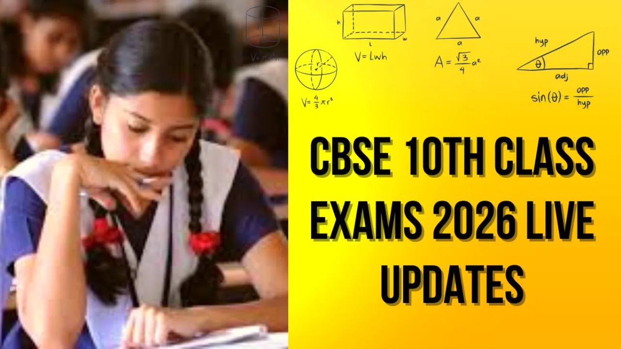 CBSE Board Exams 2026 LIVE: Class 10 Mathematics Paper Moderate, NCERT-Based