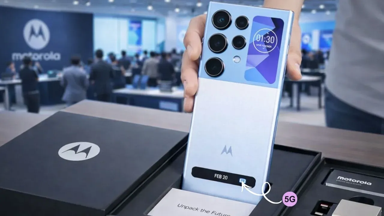Motorola New 2026 Slim 5G Smartphone Goes Official with 250MP Camera, 144Hz AMOLED Display and 7000mAh Battery