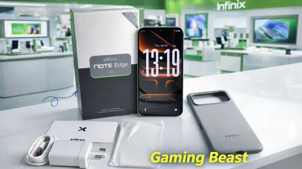 Infinix NOTE Edge 2026 Launch: 250MP Camera, Massive 8000mAh Battery & 90W Fast Charging