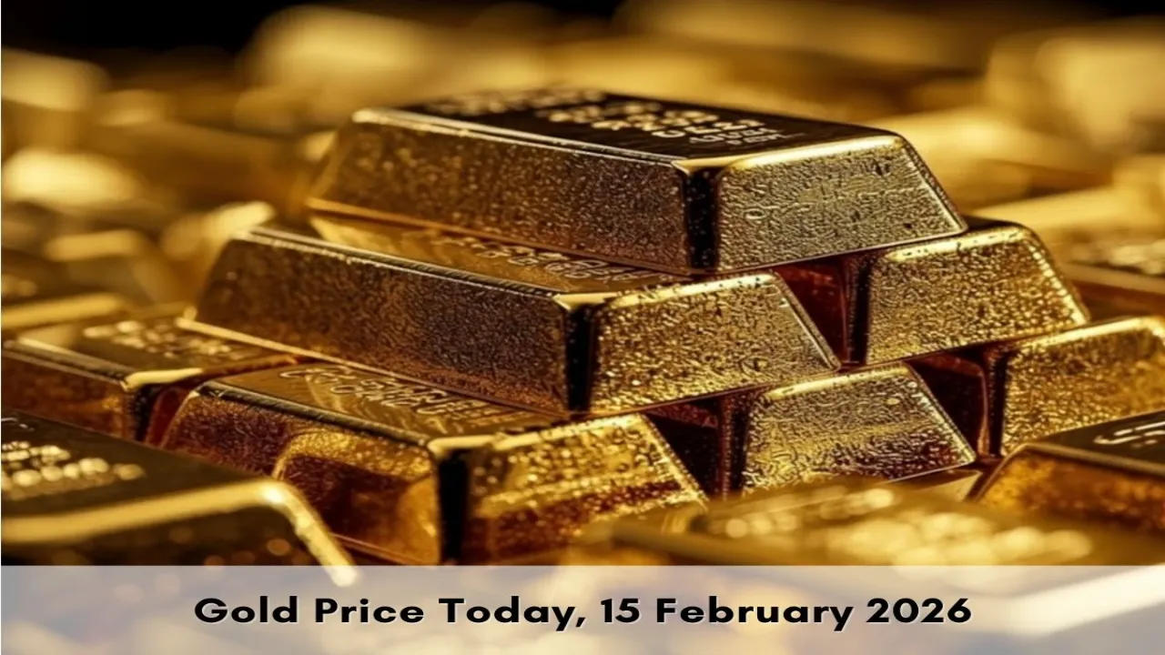Gold Price Today (15 February 2026): MCX Gold Rebounds to ₹1.57 Lakh/10g; Check 24K, 22K & 18K City-Wise Rates